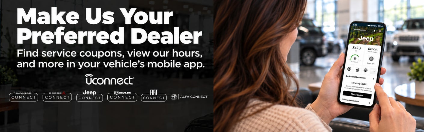 uconnect® make us your preferred dealer | Stanley CDJR Brownwood in Brownwood TX