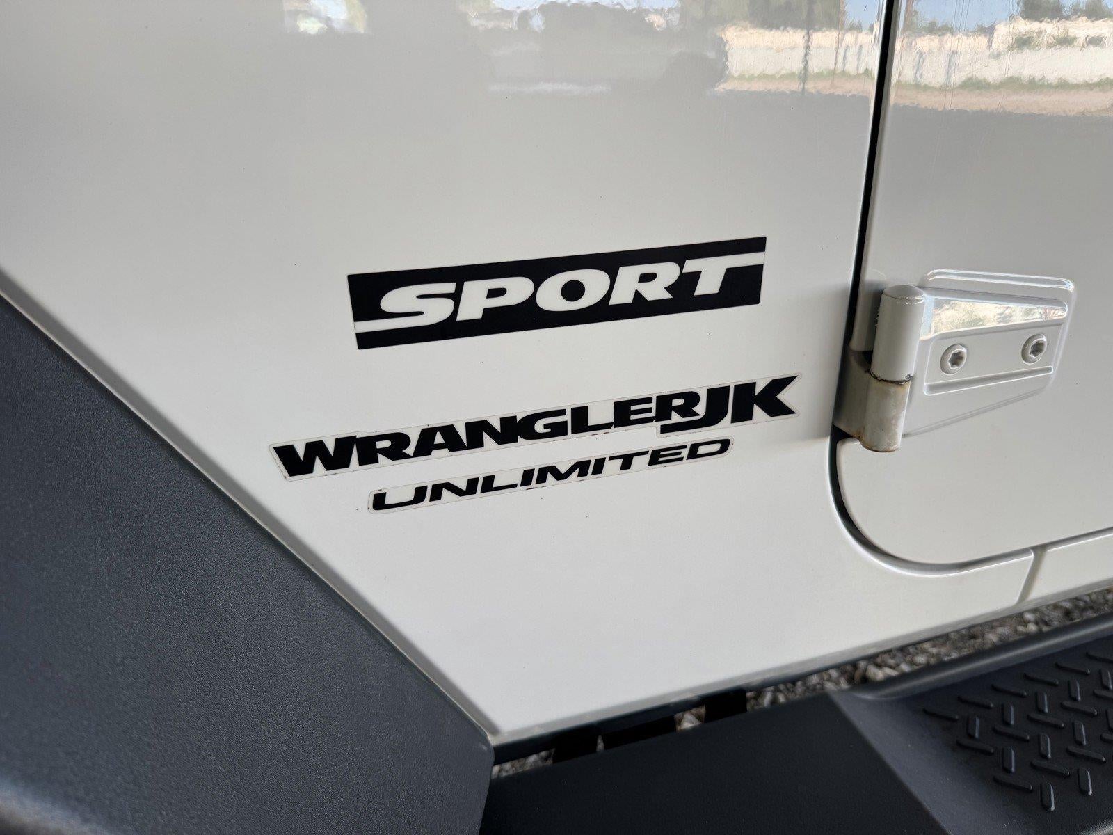 2018 Jeep Wrangler Jk Unlimited Sport S