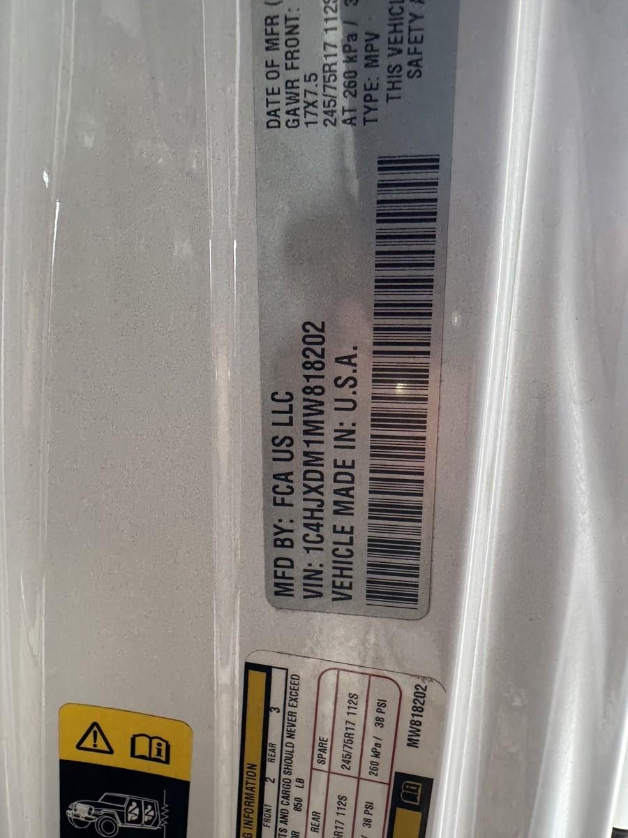 2021 Jeep Wrangler Unlimited Sport S