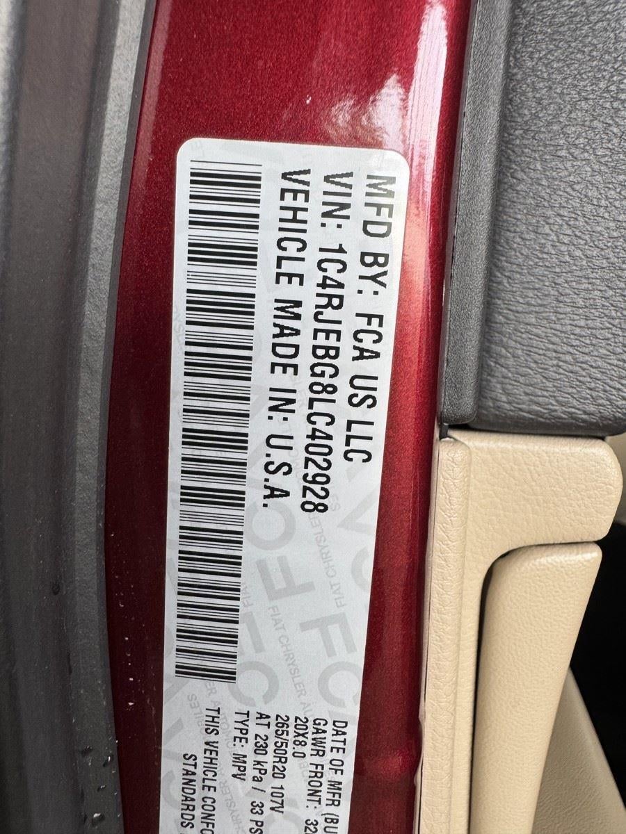2020 Jeep Grand Cherokee Limited