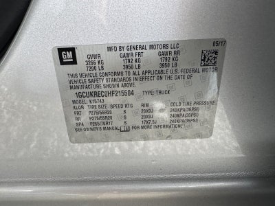 2017 Chevrolet Silverado 1500 LT