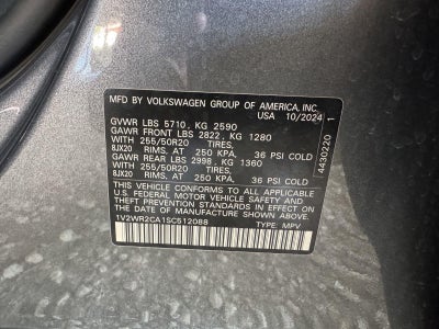 2025 Volkswagen Atlas 2.0T SE w/Technology