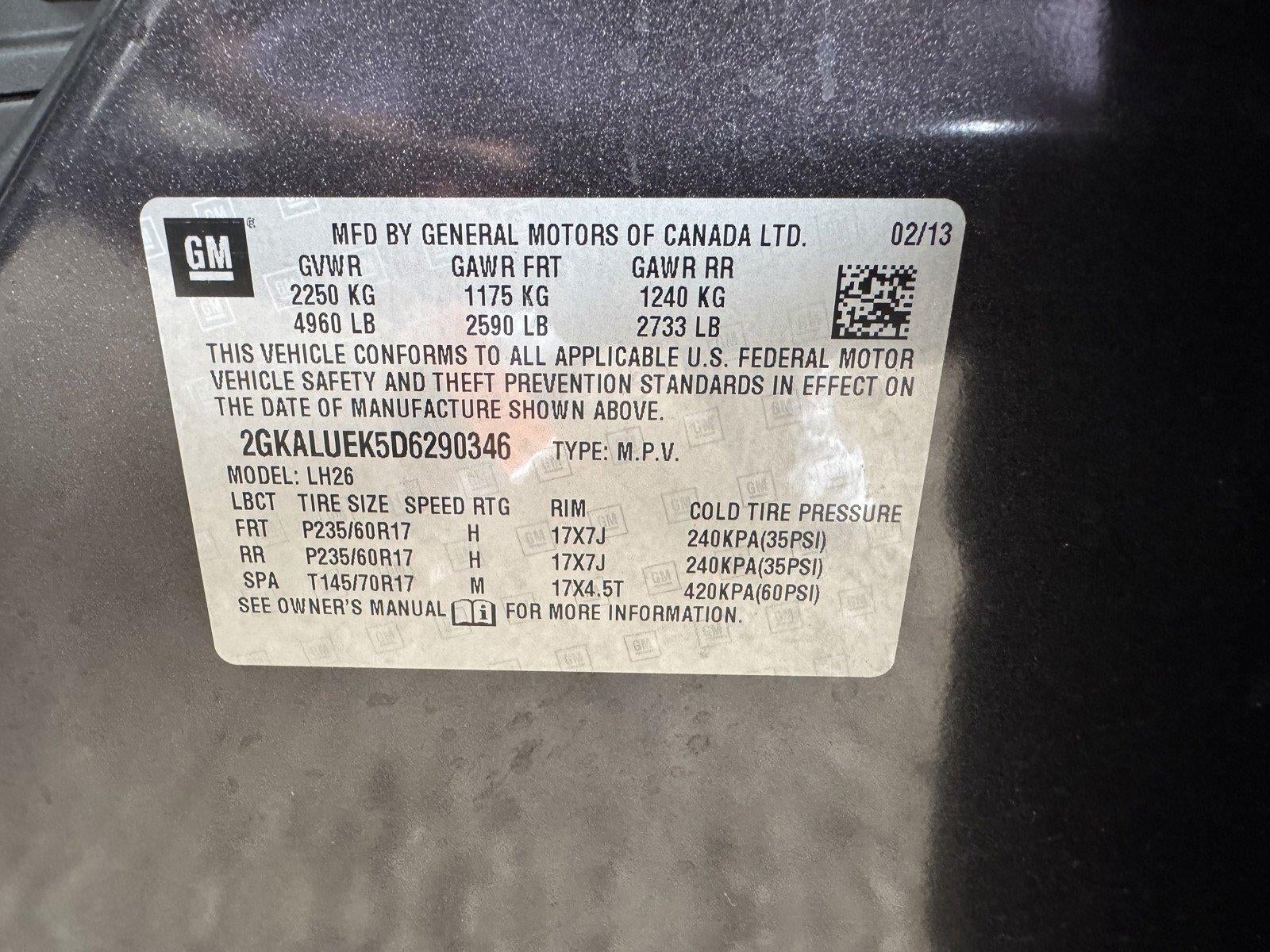 2013 GMC Terrain SLT