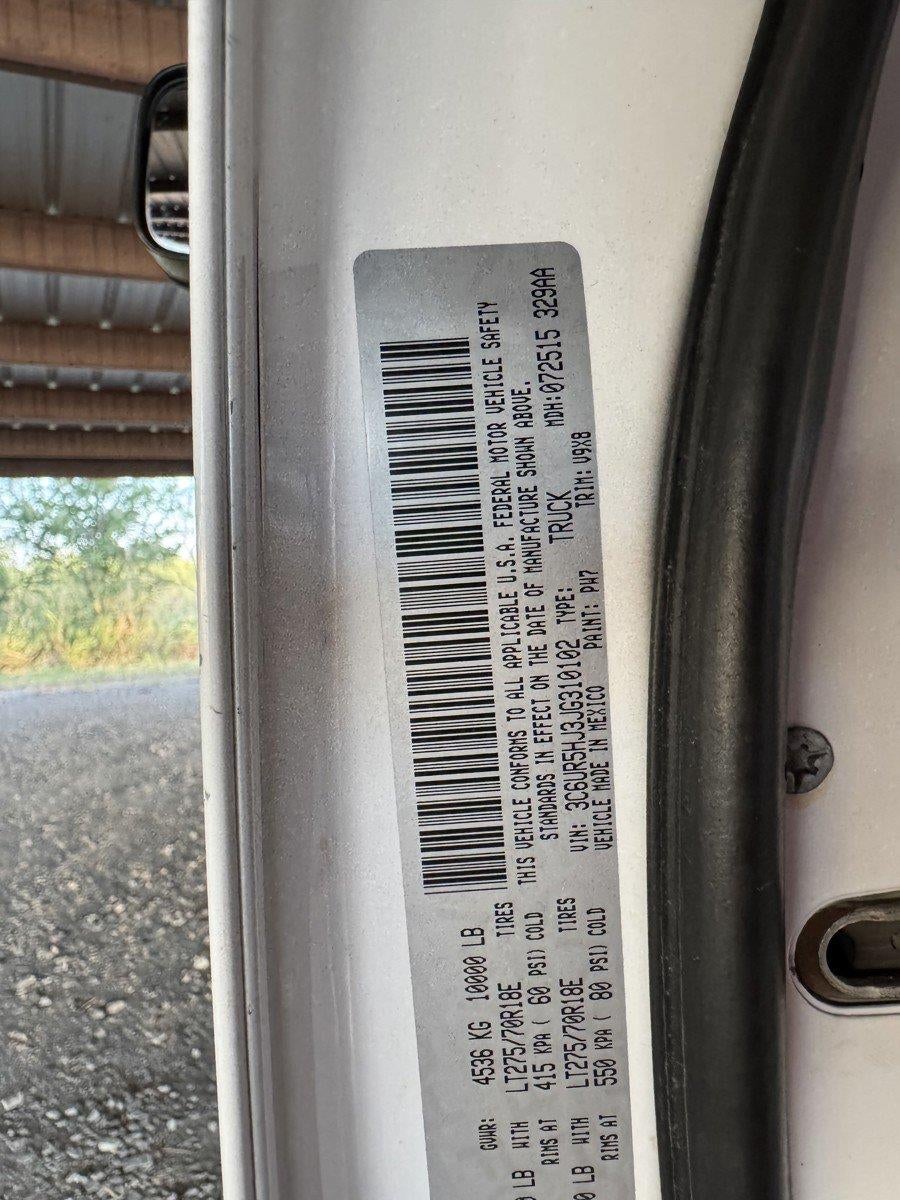 2018 RAM 2500 Tradesman