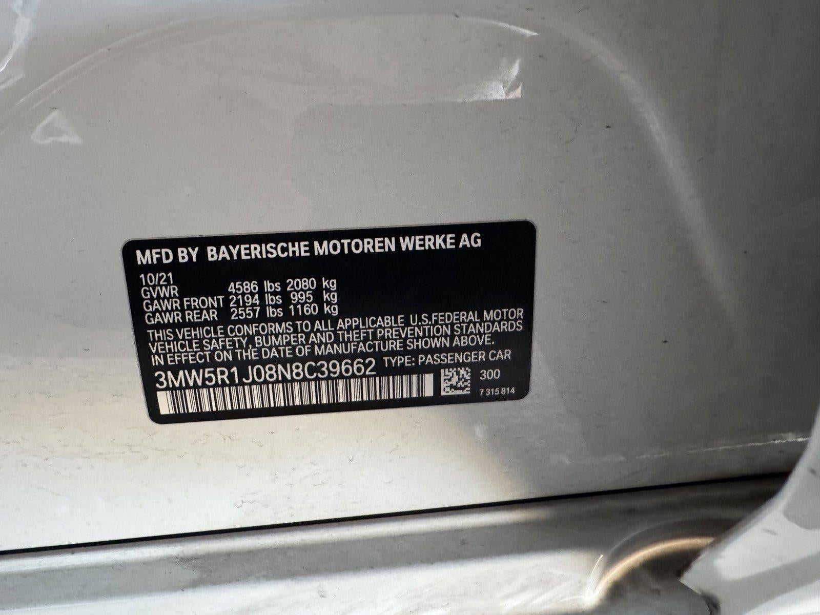 2022 BMW 3 Series 330i