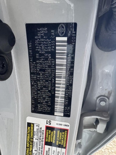 2024 Toyota Camry LE