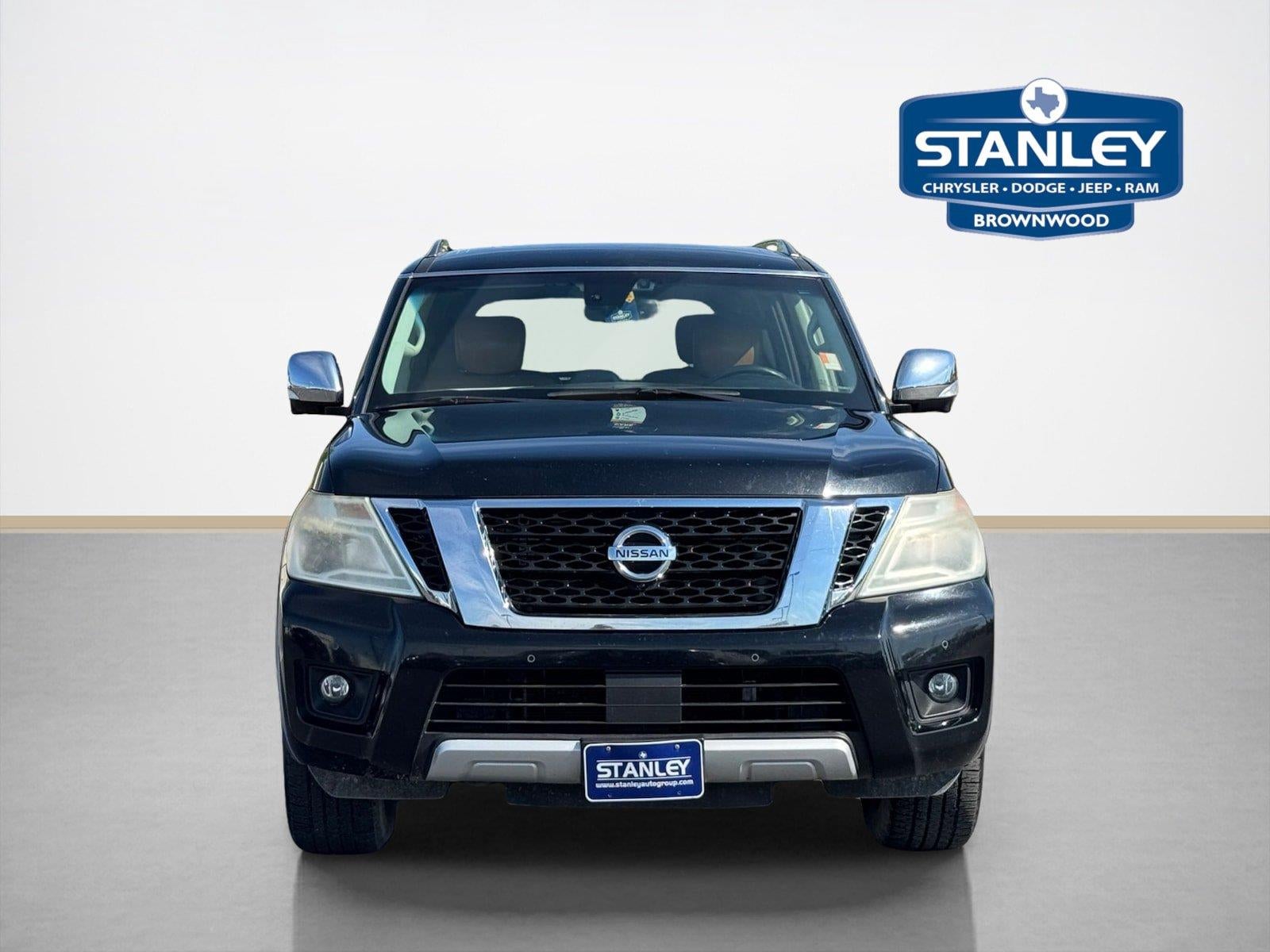 Used 2017 Nissan Armada Platinum with VIN JN8AY2NF8H9301293 for sale in Brownwood, TX