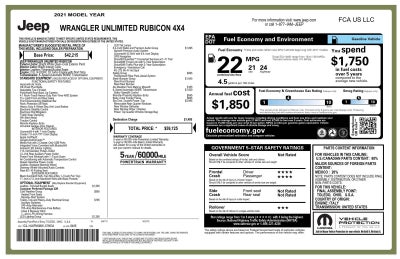 2021 Jeep Wrangler Unlimited Rubicon