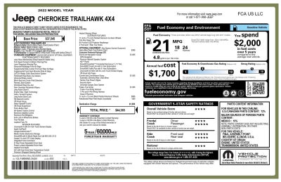2022 Jeep Cherokee Trailhawk