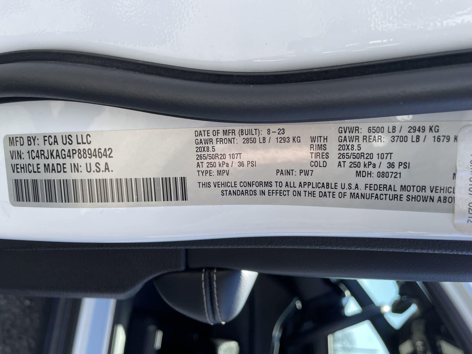 2023 Jeep Grand Cherokee L Altitude