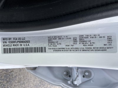 2025 RAM 1500 Laramie