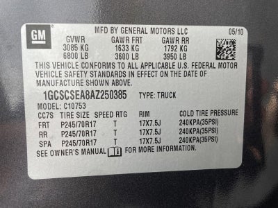 2010 Chevrolet Silverado 1500 LT