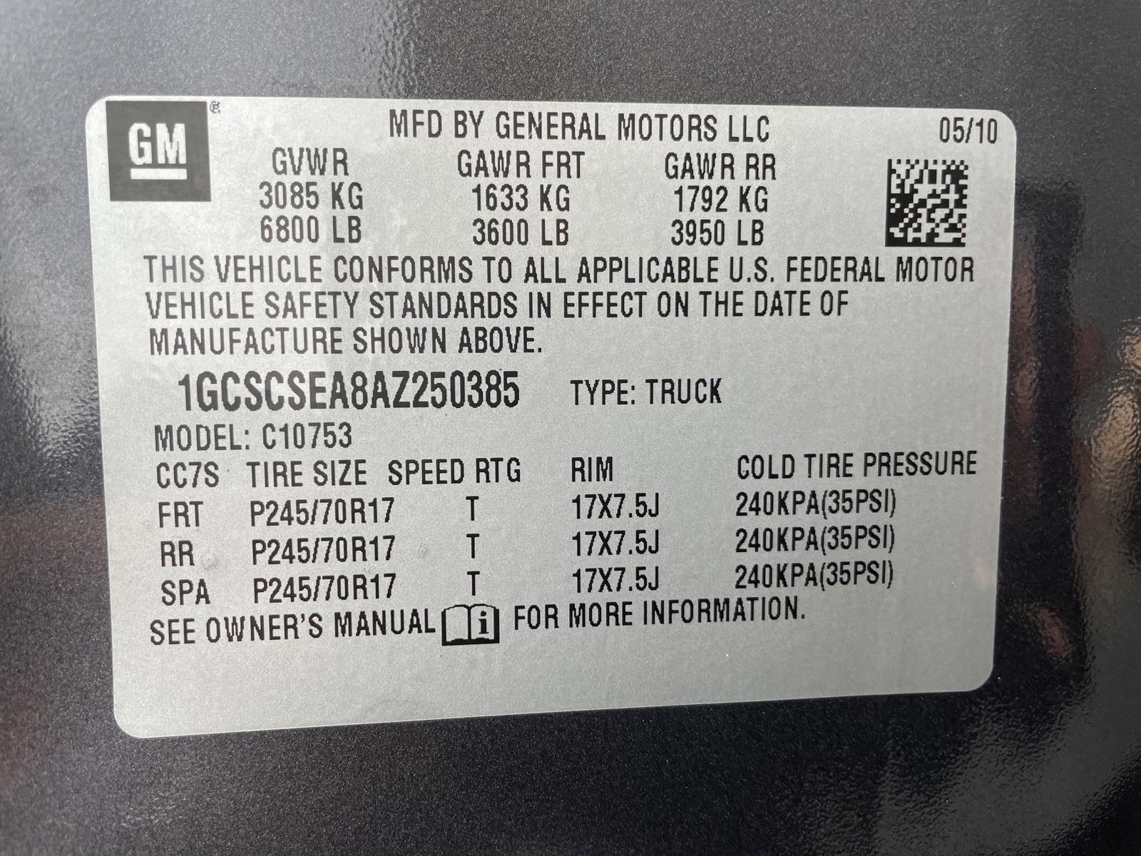 2010 Chevrolet Silverado 1500 LT