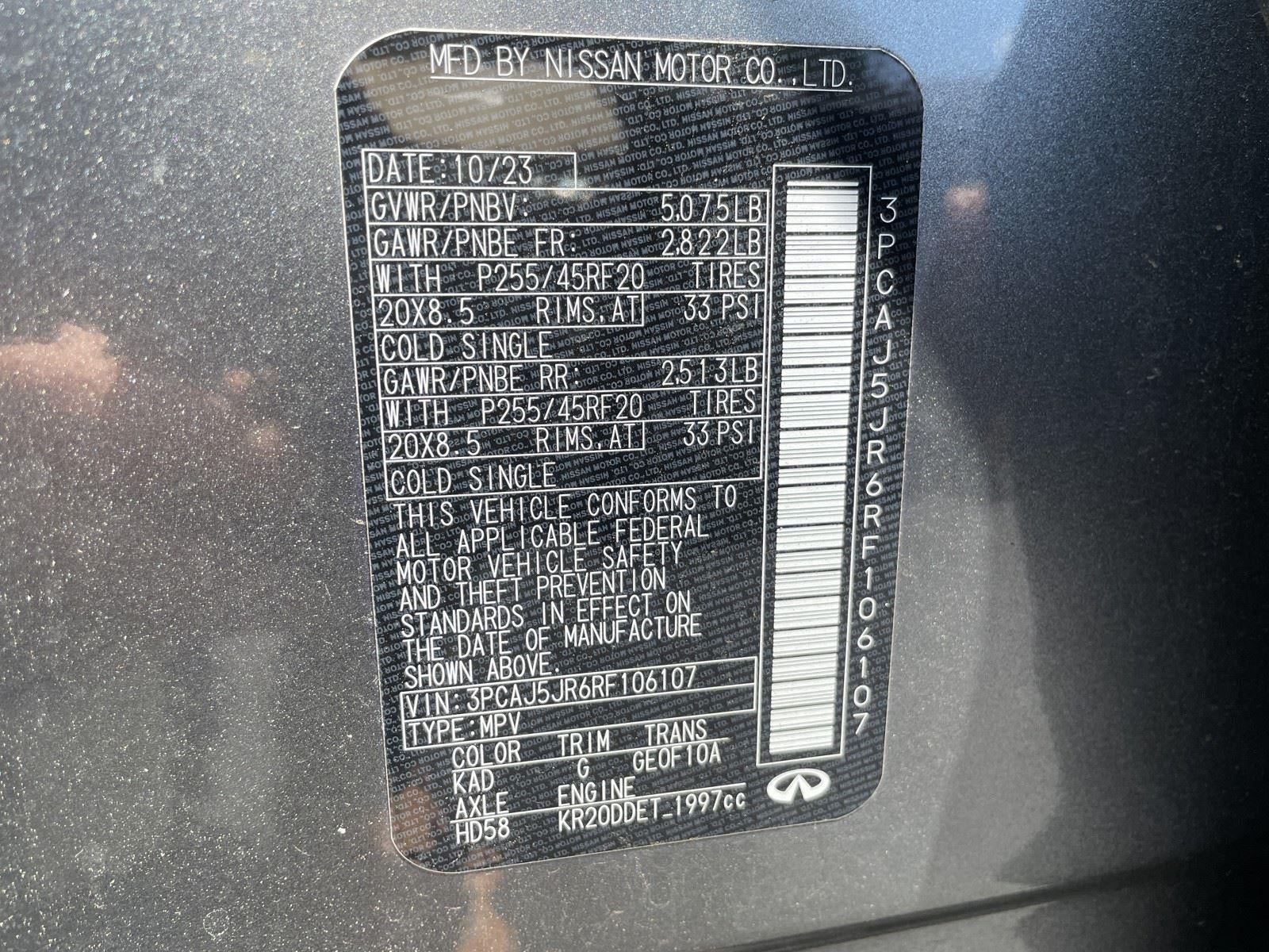 2024 INFINITI QX55 LUXE