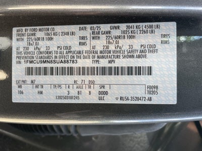2025 Ford Escape ST-Line