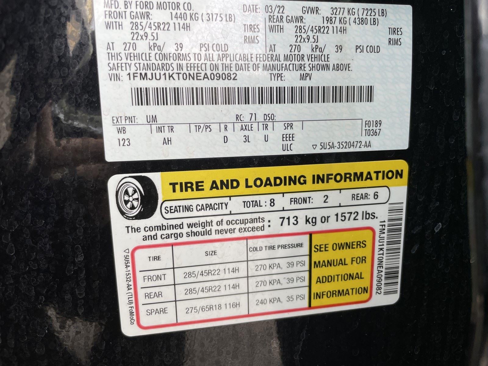 2022 Ford Expedition Limited