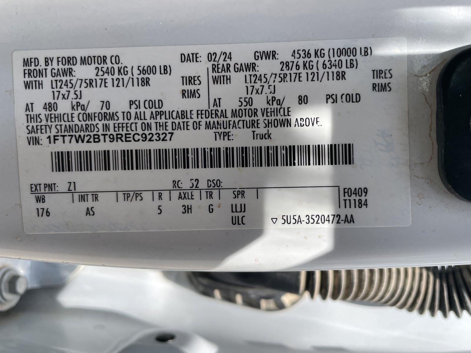 2024 Ford Super Duty F-250 SRW XL