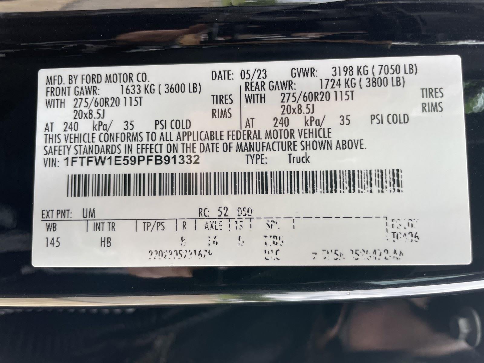 2023 Ford F-150 LARIAT