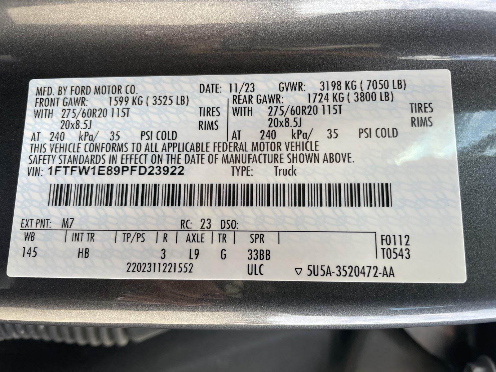 2023 Ford F-150 LARIAT