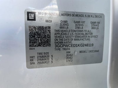 2019 Chevrolet Silverado 1500 LT