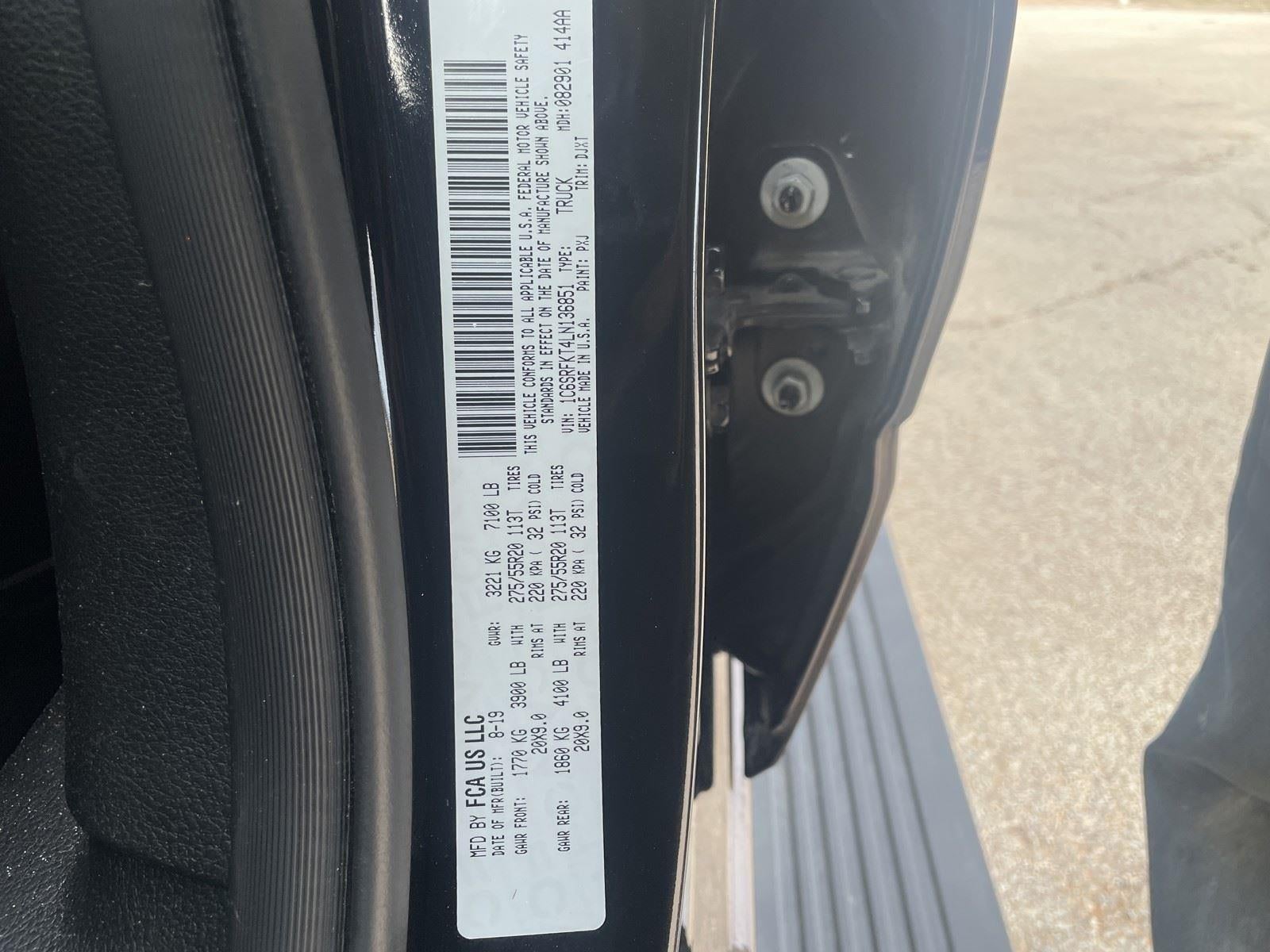 2020 RAM 1500 Longhorn