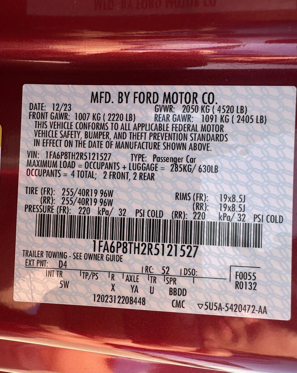 2024 Ford Mustang EcoBoost Premium