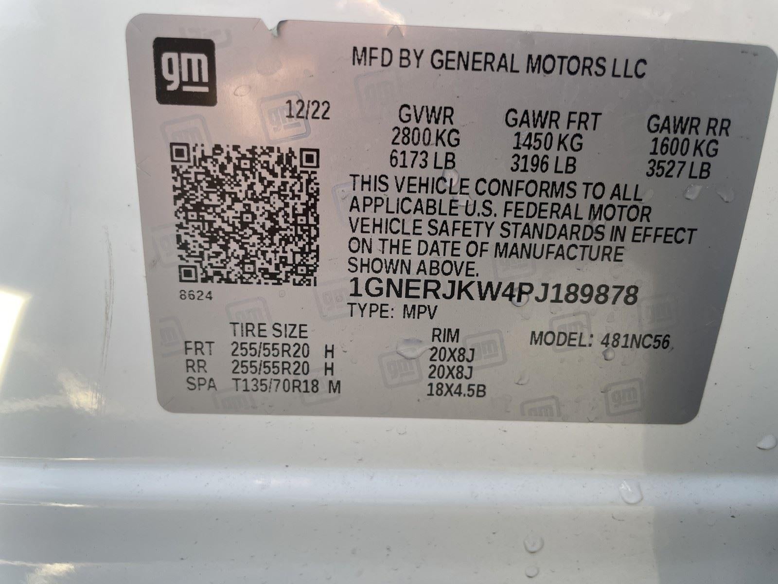 2023 Chevrolet Traverse RS