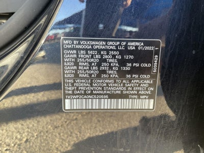 2022 Volkswagen Atlas 2.0T SE w/Technology