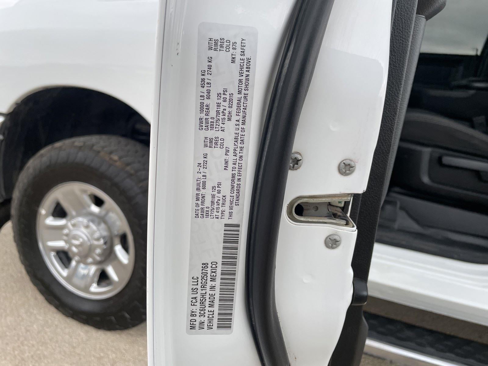 2024 RAM 2500 Tradesman