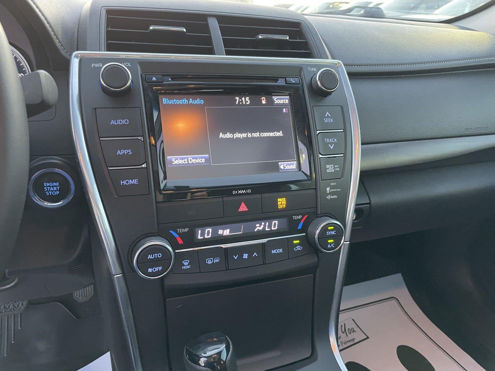 2016 Toyota Camry XLE