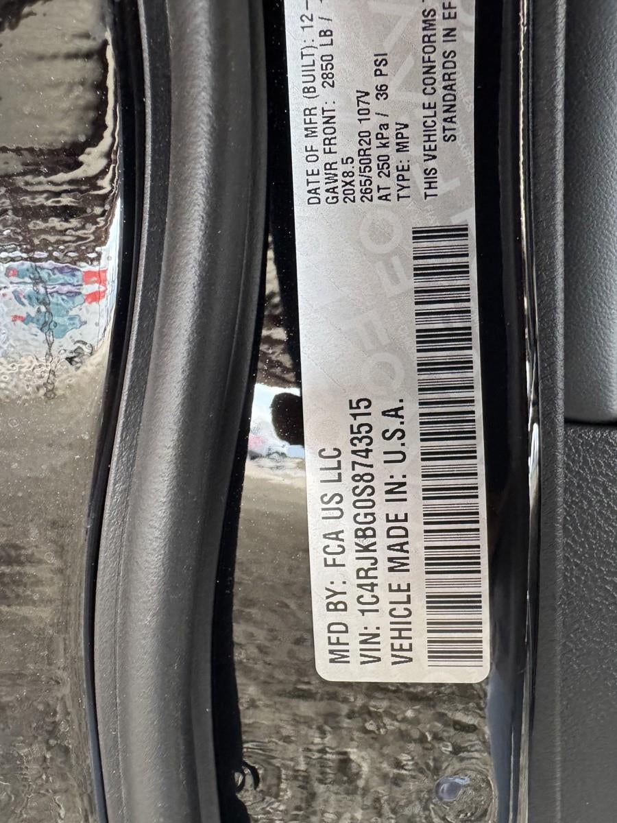 2025 Jeep Grand Cherokee GRAND CHEROKEE L LIMITED 4X4