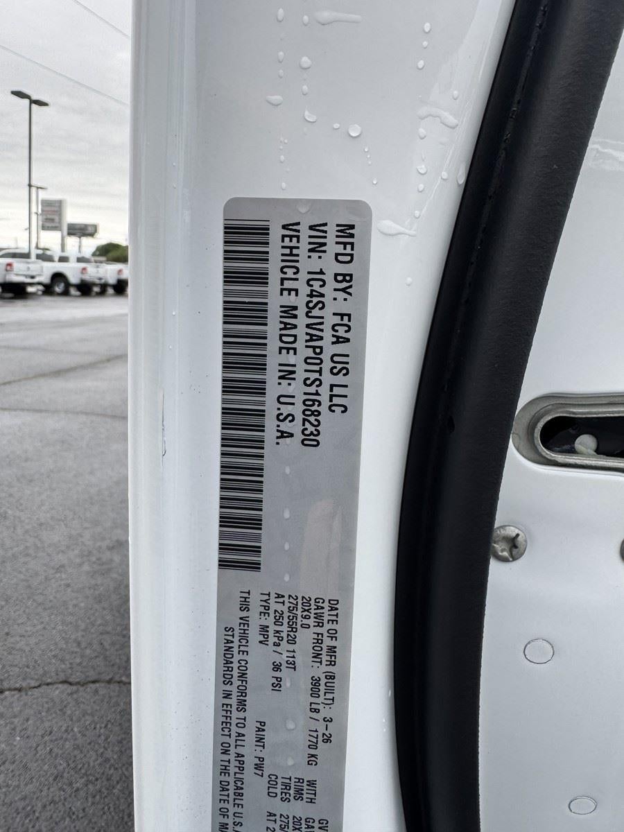 2026 Jeep Grand Wagoneer GRAND WAGONEER UPLAND 4X4