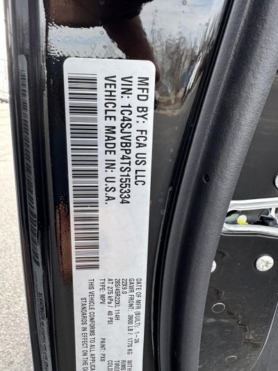 2026 Jeep Grand Wagoneer GRAND WAGONEER LIMITED RESERVE 4X4