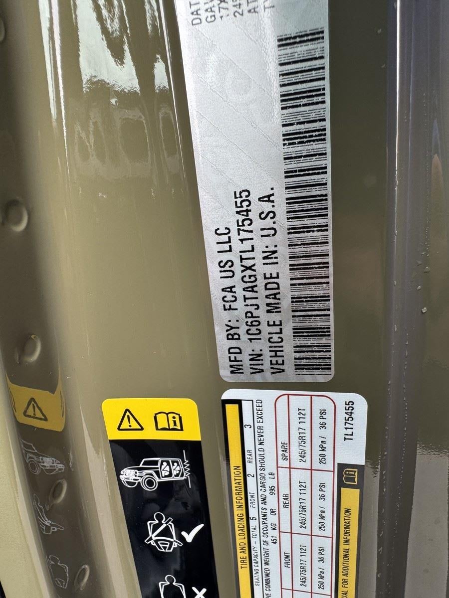 2026 Jeep Gladiator GLADIATOR SPORT 4X4