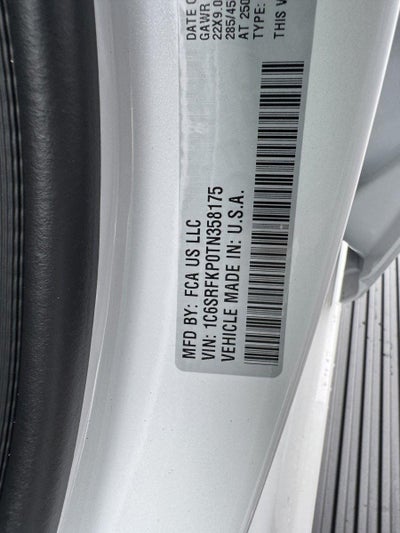 2026 RAM Ram 1500 RAM 1500 TUNGSTEN CREW CAB 4X4