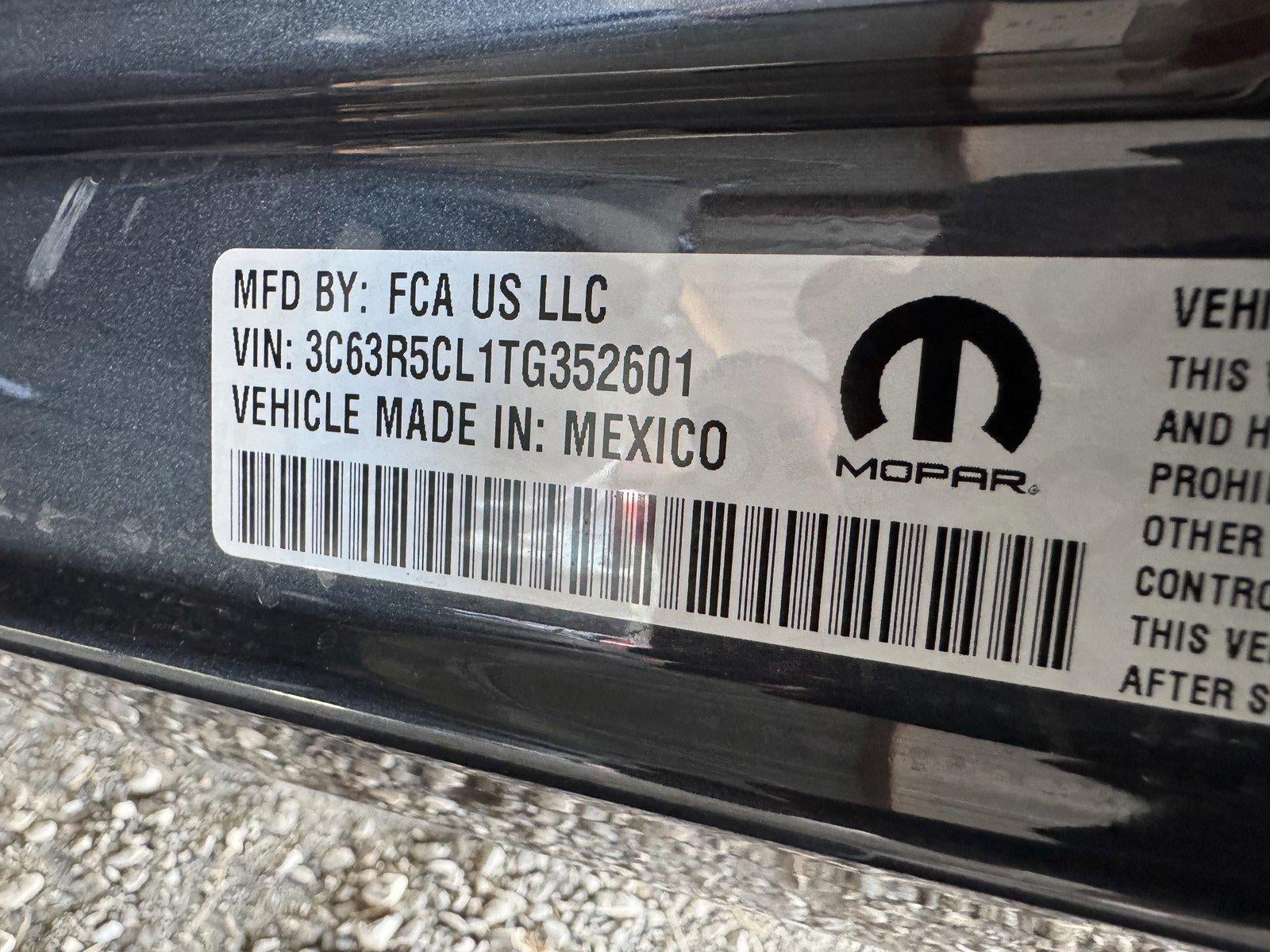 2026 RAM Ram 2500 RAM 2500 WARLOCK CREW CAB 4X4 6'4' BOX