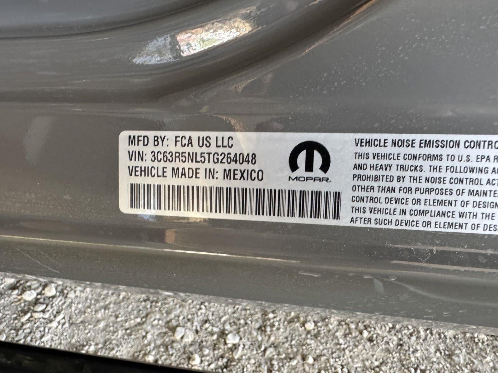 2026 RAM Ram 2500 RAM 2500 LARAMIE MEGA CAB 4X4 6'4' BOX