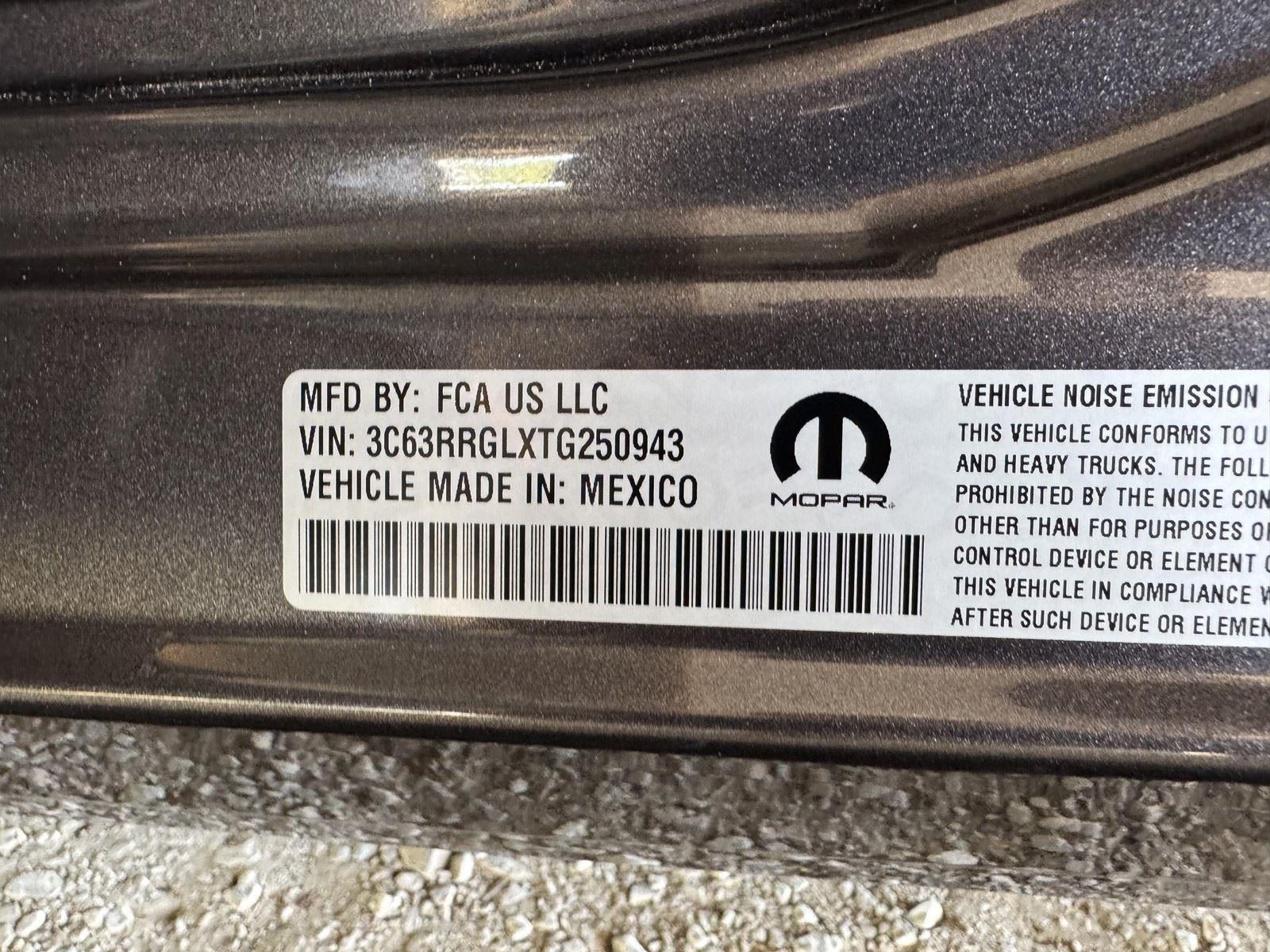 2026 RAM Ram 3500 RAM 3500 TRADESMAN CREW CAB 4X4 8' BOX