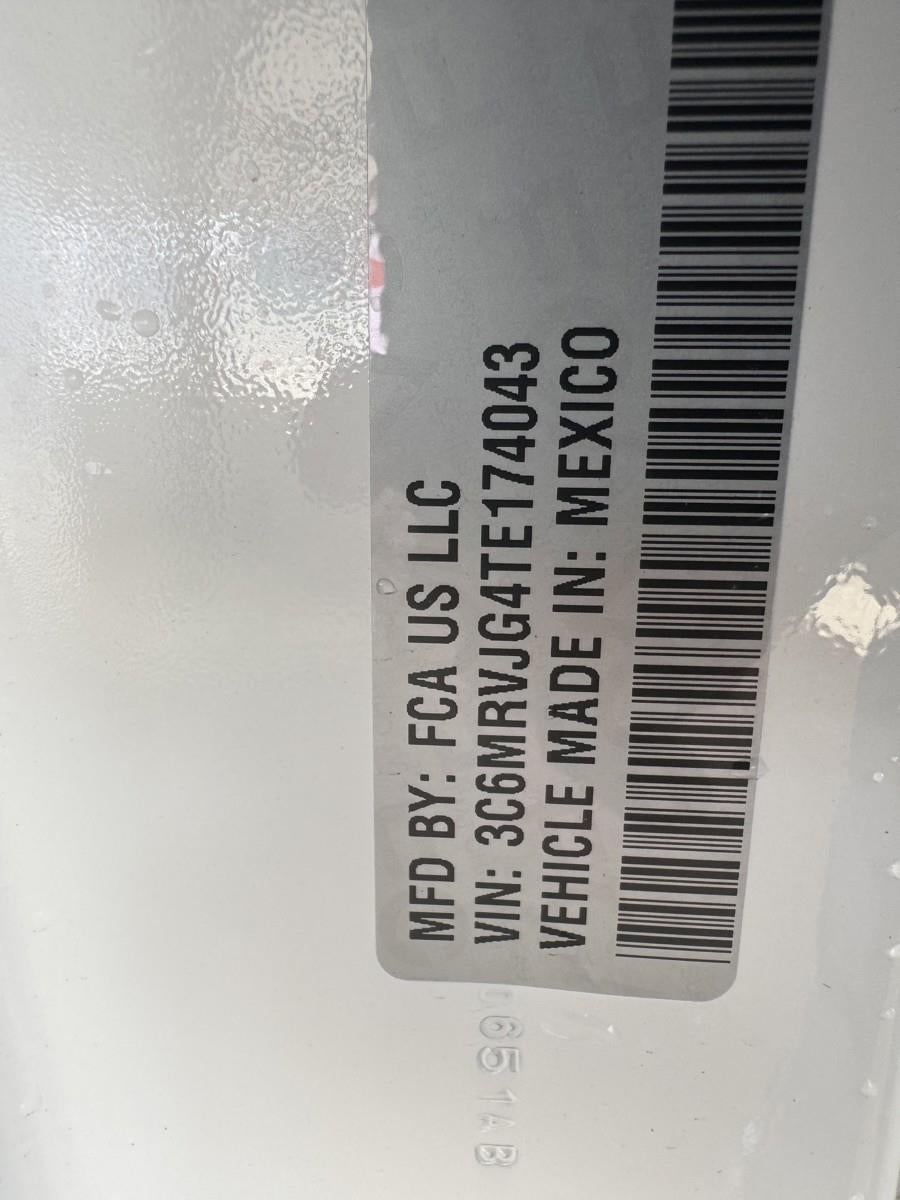 2026 RAM Ram ProMaster RAM PROMASTER 3500 TRADESMAN CARGO VAN HIGH ROOF 159' WB EXT