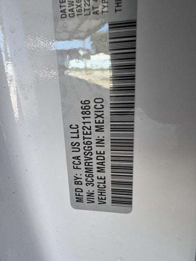 2026 RAM ProMaster 3500 RAM PROMASTER 3500 TRADESMAN CARGO VAN SUPER HIGH ROOF 159' WB EXT