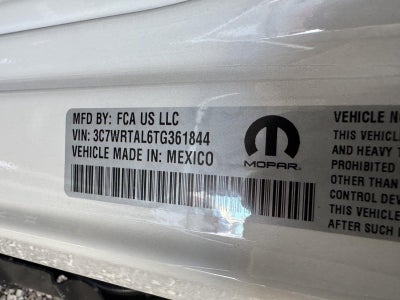 2026 RAM 3500 Chassis RAM 3500 TRADESMAN CHASSIS REGULAR CAB 4X4 60' CA