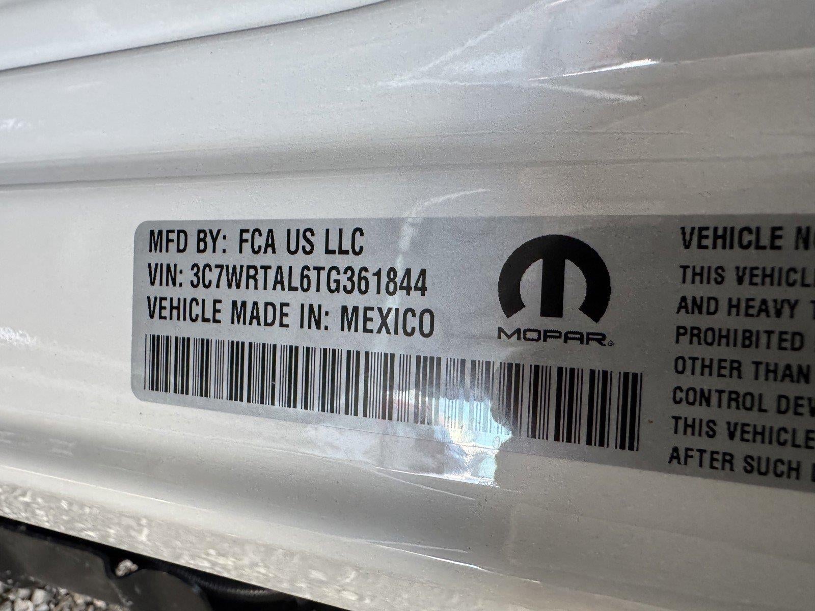 2026 RAM 3500 Chassis RAM 3500 TRADESMAN CHASSIS REGULAR CAB 4X4 60' CA