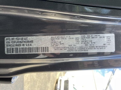 2026 Jeep Wrangler WRANGLER 4-DOOR SPORT