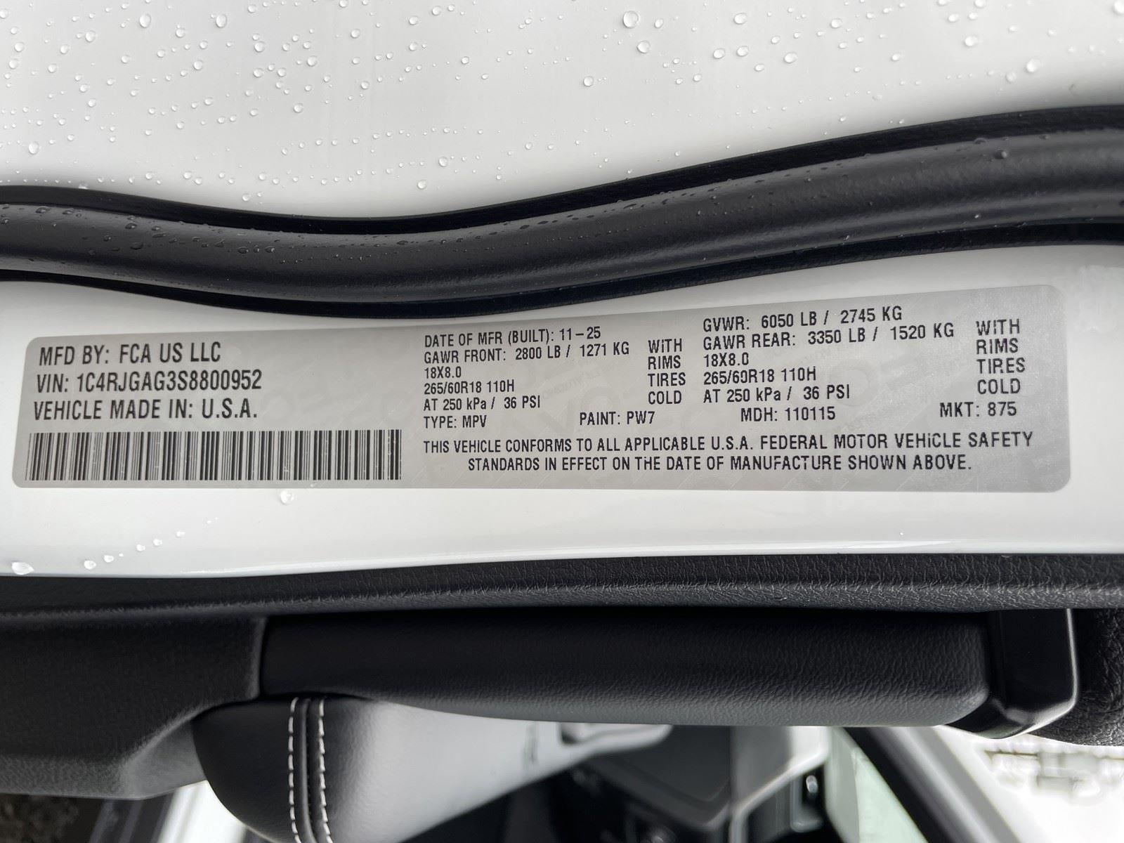 2025 Jeep Grand Cherokee GRAND CHEROKEE LAREDO X 4X2