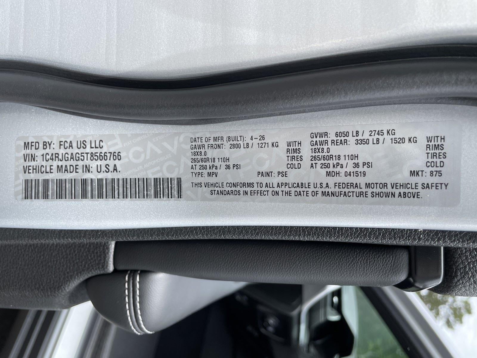 2026 Jeep Grand Cherokee GRAND CHEROKEE LAREDO 4X2