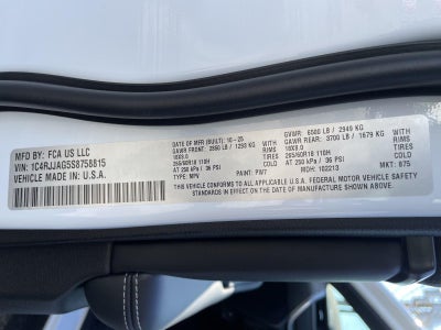 2025 Jeep Grand Cherokee GRAND CHEROKEE L ALTITUDE X 4X2