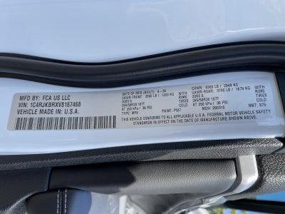2027 Jeep Grand Cherokee GRAND CHEROKEE L LIMITED 4X4