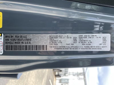 2026 Jeep Gladiator GLADIATOR RUBICON X 4X4