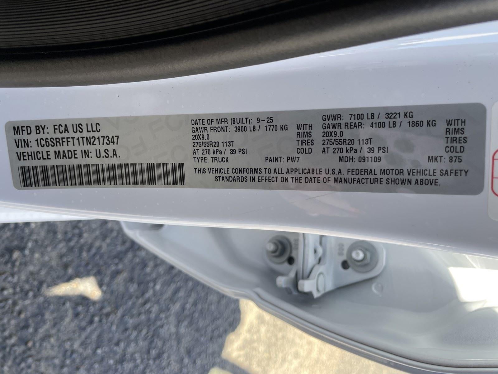 2026 RAM Ram 1500 RAM 1500 LONE STAR CREW CAB 4X4 5'7' BOX