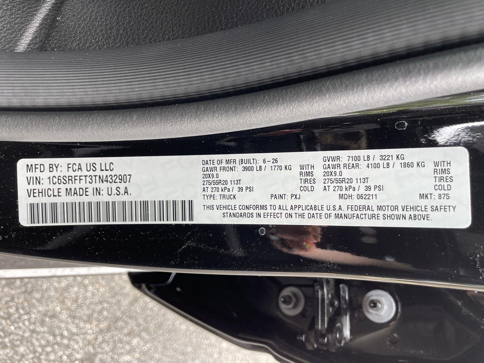 2026 RAM Ram 1500 RAM 1500 LONE STAR CREW CAB 4X4 5'7' BOX